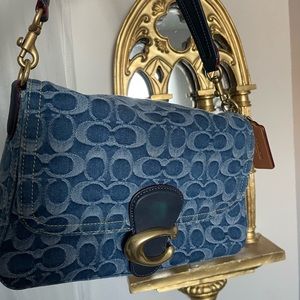 Coach Denim Y2K Flap Bag (SOLD OUT ONLINE)